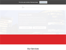 Tablet Screenshot of camltd.co.uk
